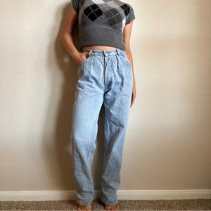 vintage light wash esprit jeans